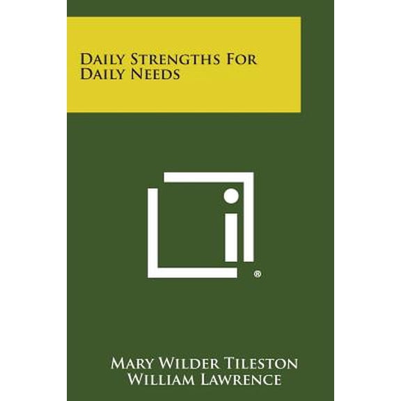Daily Strengths for Daily Needs