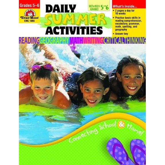 Pre-Owned Daily Summer ACT Moving 5th to 6th Grade (Paperback) 1609634381 9781609634384
