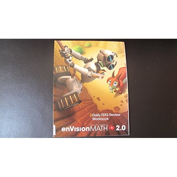 Pre-Owned Daily TEKS Review Workbook Texas Envision Math 2.0 Grade 4 (Paperback)