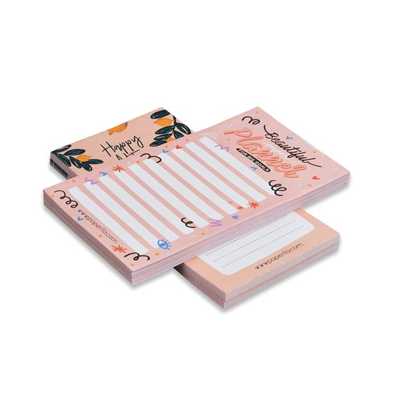Daily To Do Writing Pads, Daily Planner, Notepads, 50 Pages, Fun & Humorous Design | Set Of 4