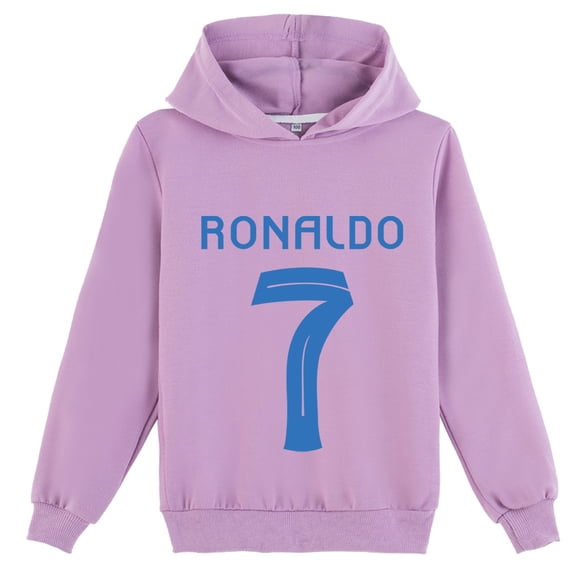 Daily Trend Sweatshirt Cristiano Ronaldo Graphic Hoodie works for Students’ School Casual Holiday Wear