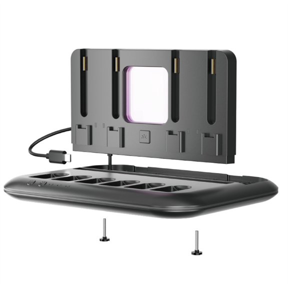 Daily Use Dock Stand with Cooling Area and Card Holder Detail