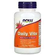 Daily Vits, Multi Vitamin & Mineral, 120 Veg Capsules, NOW Foods
