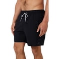 thumbnail image 1 of Daily Volley Elasticated Boardshorts [Black], 1 of 3