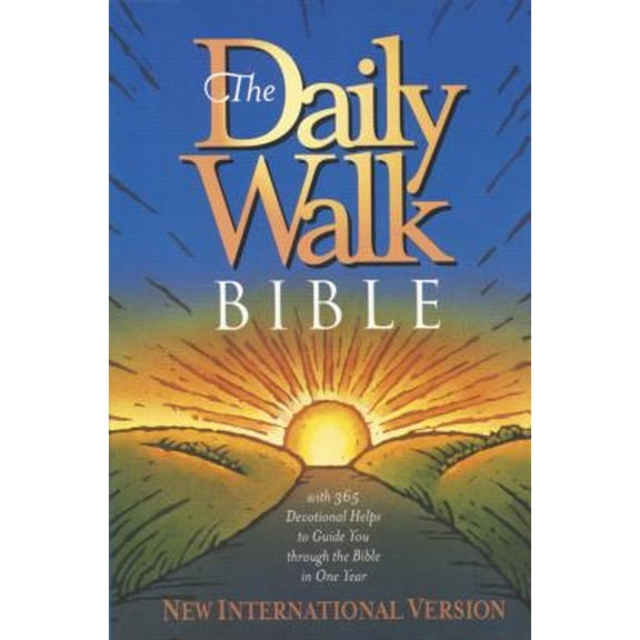 Pre-Owned The Daily Walk Bible NIV (Paperback) 9780842322263