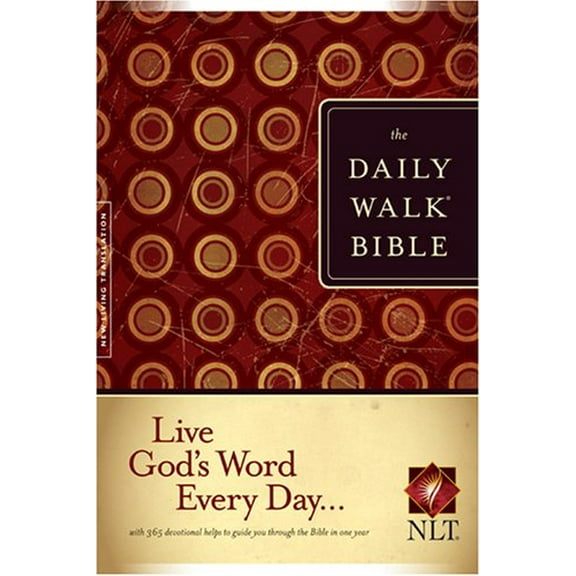 Pre-Owned The Daily Walk Bible NLT (Paperback) 1414309589 9781414309583