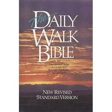 Pre-Owned The Daily Walk Bible: NRSV (Hardcover) 0842310622 9780842310628