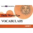 thumbnail image 1 of Pre-Owned Daily Warm Ups: Vocabulary (Daily Warm-Ups English/Language Arts Series Ser), 9780825143205, 0825143209, Paperback,, 1 of 1