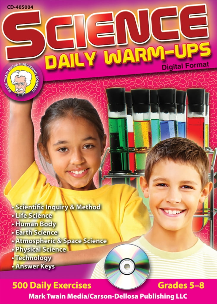 Daily Warmups Science Daily Warmups CDROM, Grades 5 8 (CDROM