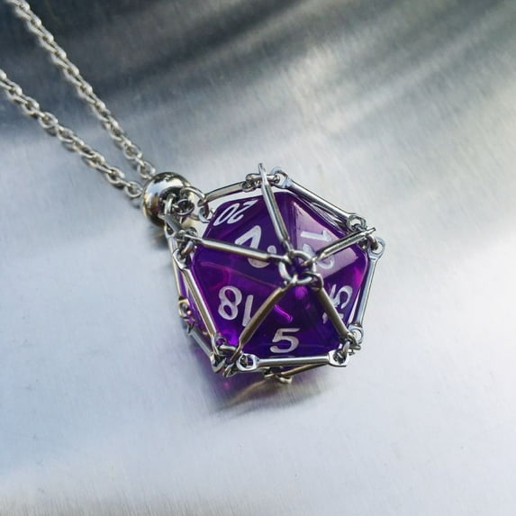 Daily Wear Party Gold Color Copper Necklace Accessories Silver Color Crystal Net Metal Necklace Crystal Holder Cage Necklace Rope Chain Necklaces Stone Holder Necklace SILVER PURPLE
