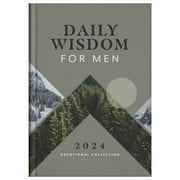 Daily Wisdom - Annual Edition Daily Wisdom for Men 2024 Devotional Collection, Hardcover
