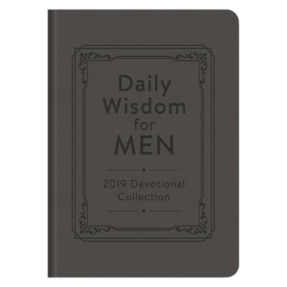 Pre-Owned Daily Wisdom for Men 2019 Devotional Collection (Paperback) 1683226399 9781683226390