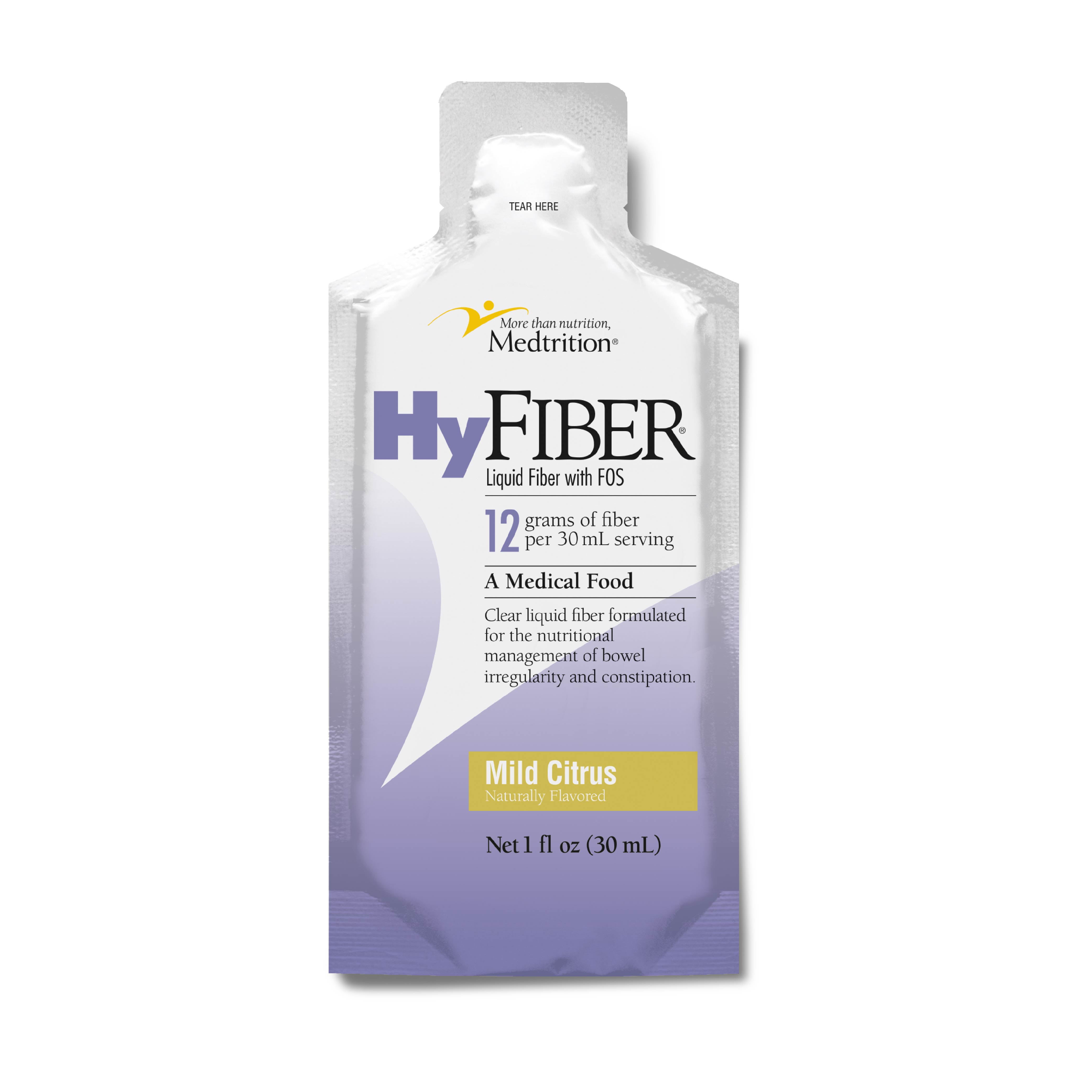 Daily liquid fiber for regularity and soft stools HyFiber 12 grams