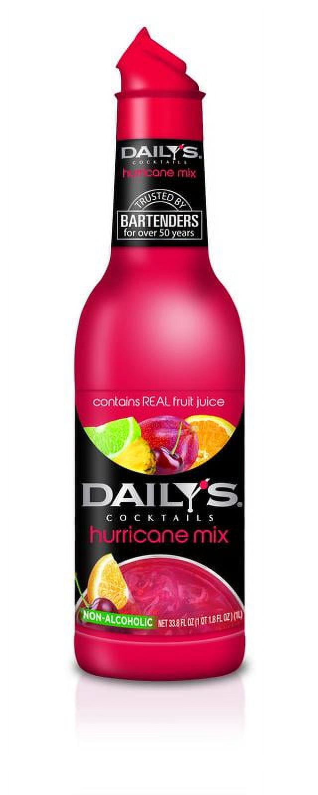 Daily's Cocktails Hurricane Cocktail Mixers, 33.8 Fl Oz