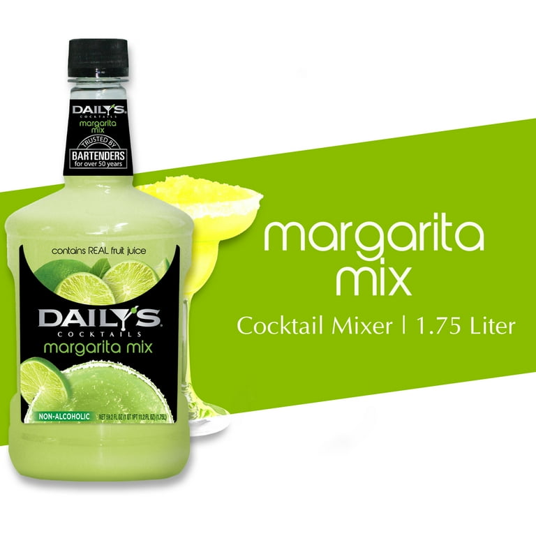 Daily's Margarita Cocktail Mix, Liter Bottle