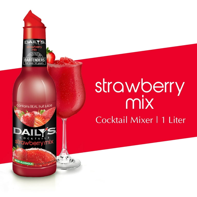Daily’s Strawberry Cocktail Mix, 1 L Bottle