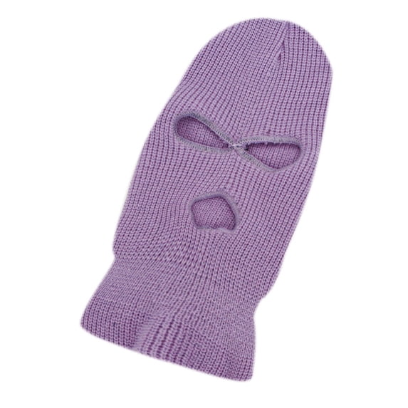 DailyChi Under $4 Balaclava for Women Ribbed Windproof Thermal Winter Hat Face Cover Ski Mask Caps Comfy For All Day Beautiful Seasonal Style Great For Cold Weather, One Size