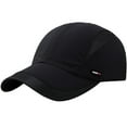thumbnail image 1 of DailyChi Under $ 4 Baseball Cap Unisex Snapback Hat Breathable Moisture-Wicking Adjustable Trucker Hat Golf Dad Hat UV Protection Sun Hat Black,One Size, 1 of 1