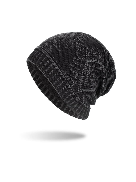 Under $4 Men Slouchy Beanie Cozy Soft Comfortable Wear Snug Fit Everyday Comfort Breathable Lightweight Classic Style Casual Winter Season Cold Weather, One Size