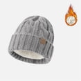 thumbnail image 1 of DailyChi Under $5 Trapper Hat for Women Earflap Fleece Lined Cable Knit Caps Cozy Winter Accessory Great For Cold Weather Soft And Comfortable Fit Simple Classic Design, One Size, 1 of 3