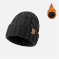 thumbnail image 1 of DailyChi Under $5 Trapper Hat for Women Earflap Fleece Lined Cable Knit Caps Cozy Winter Accessory Great For Cold Weather Soft And Comfortable Fit Simple Classic Design, One Size, 1 of 3