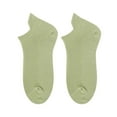 thumbnail image 1 of DailyChi Retro Trend Ankle Socks, Ultra-Thin Breathable Moisture-Wicking Soft Stretchy Durable For Low-Cut Fashion And Everyday Style, Green, 1 of 2