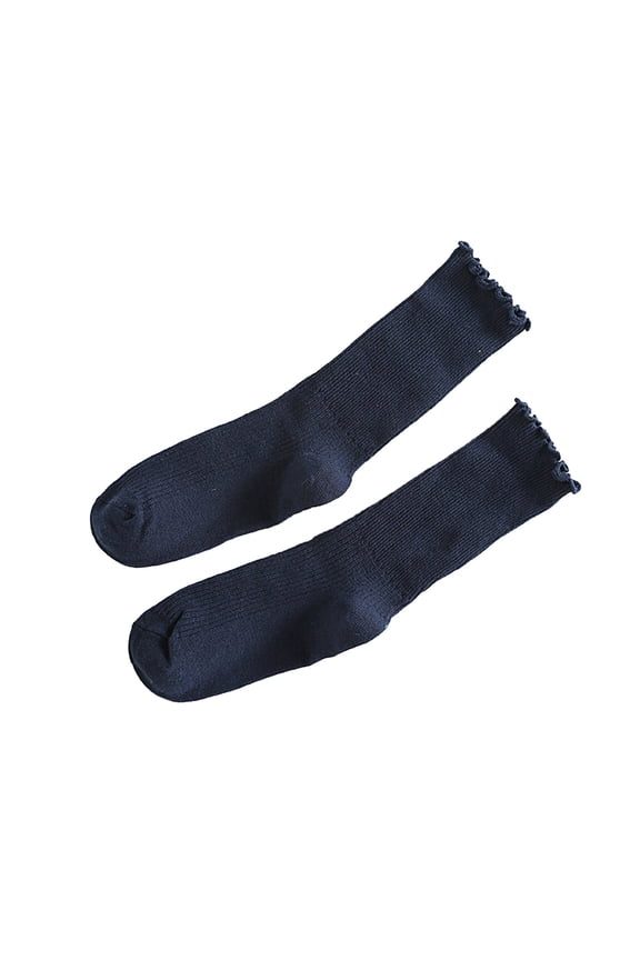 Summer Sales Under $ 2 Thin Wool Ruffle Socks for Women, Cute & Warm Cozy Frilly Boot Socks for Work, Daily & Casual Wear