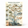 Geologic Period Labels DailyMood Geologic Time Poster, Tree of Life Diagram with Geological ...