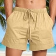 thumbnail image 1 of DailyTrove Men's Elastic Waist Drawstring Casual Shorts, Comfortable & Versatile, 1 of 6
