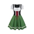 thumbnail image 1 of DailyTrove Women's Bavarian Dirndl Dress-Short Sleeve-Traditional-Cotton Blend-for Oktoberfest/Theme Event-Complete Dirndl Set, 1 of 5