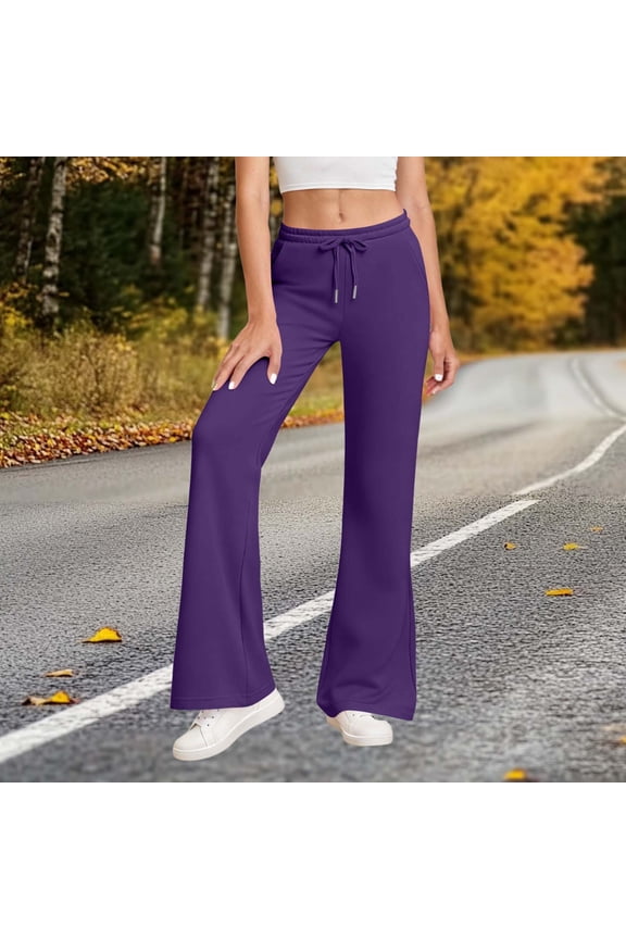 Women's Flared Leg Pants - Chic Casual Styling & Daily Outfits