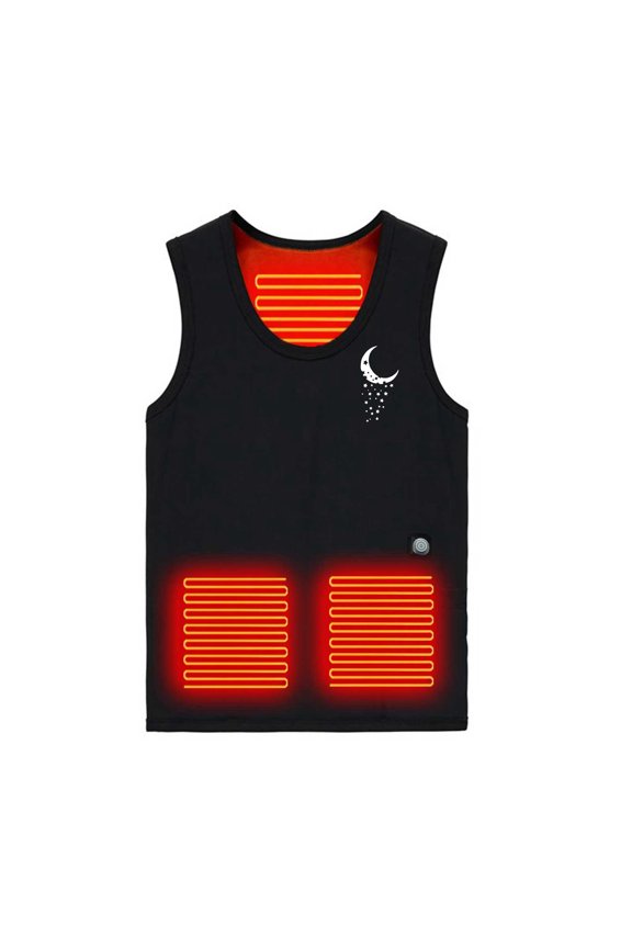 Women's Heated Sleeveless Vest - USB-Powered Warm Top, Practical for Winter & Outdoor Work
