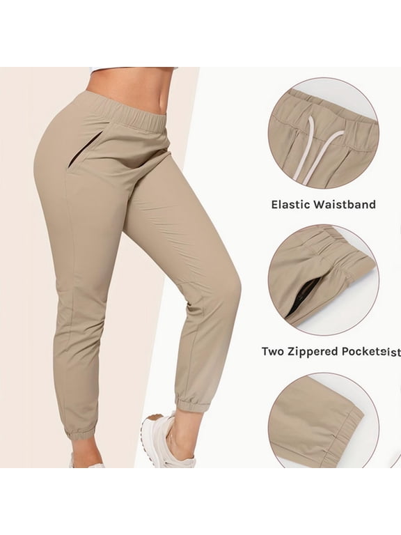 Women's High-Waisted Compression Leggings, Stretch Casual Capri Pants