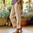 thumbnail image 1 of DailyTrove Women's High-Waisted Straight-Leg Jeans, Casual Denim Cropped Pants, 1 of 6