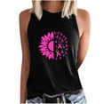 thumbnail image 1 of DailyTrove Women's Neon Sunflower Graphic Tank Top - Polyester Casual Summer & Festival Wear, Eye-Catching for Outings, 1 of 1