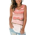 thumbnail image 1 of DailyTrove Women's Ombre Sequin Sleeveless Tank - V-Neck Casual Top, Sparkly for Nights & Celebrations, 1 of 5