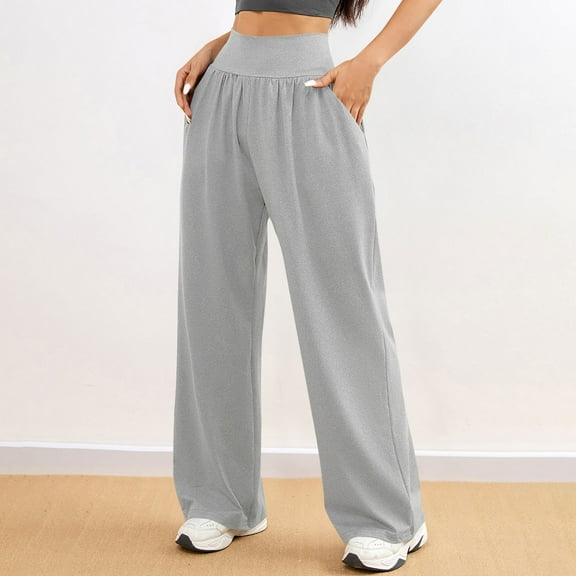 DailyTrove Women's Oversized Wide-Leg Pants - Relaxed Outings & Leisure Wear