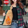 thumbnail image 1 of DailyTrove Women's Plaid Shirt Jacket with Lined Interior, Casual Outerwear for Fall Layering & Daily Errands for women, 1 of 5
