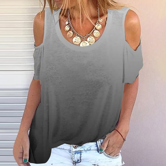 DailyTrove Women's Polka Dot Cold-Shoulder Sleeveless Tank - Casual Fitted Top, Chic for Beach & Streetwear