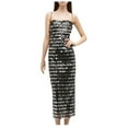 thumbnail image 1 of DailyTrove Women's Sequin Bodycon Dress-Sleeveless-Mini-Polyester-for Nightclub/Dance Party- Sequin, 1 of 5