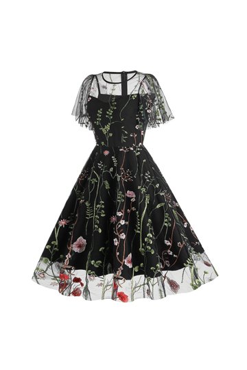 red velvet dress with black lace Tamara Velvet Lace Dress Crimson
