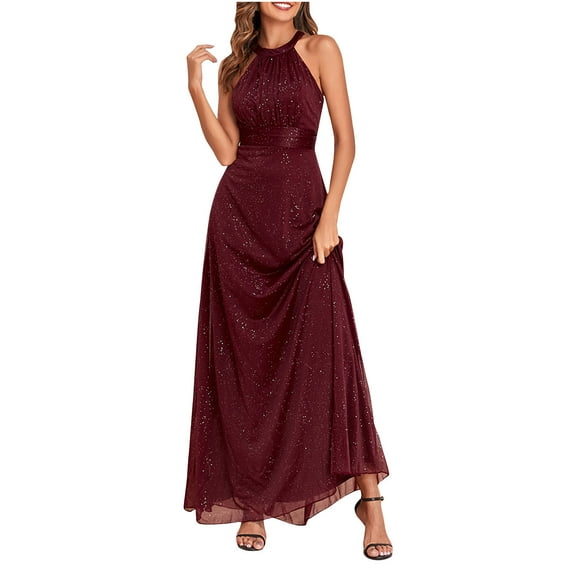 DailyTrove Women's Sleeveless Silk Maxi Dress, Cowl Neck, Year-Round Formal & Casual Wear, Luxe Fit for Elevated Style