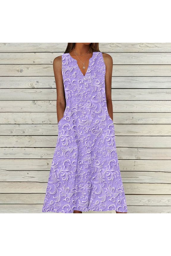 Women's V Neck Sleeveless Embroidered Floral Maxi Dress, Boho Outerwear for Summer Beach Vacations Creative Pairing
