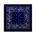 thumbnail image 1 of DailyWear 100% Cotton Paisley Bandanas 22" x 22" Size 12Pack NAVY, 12PACK, 1 of 1