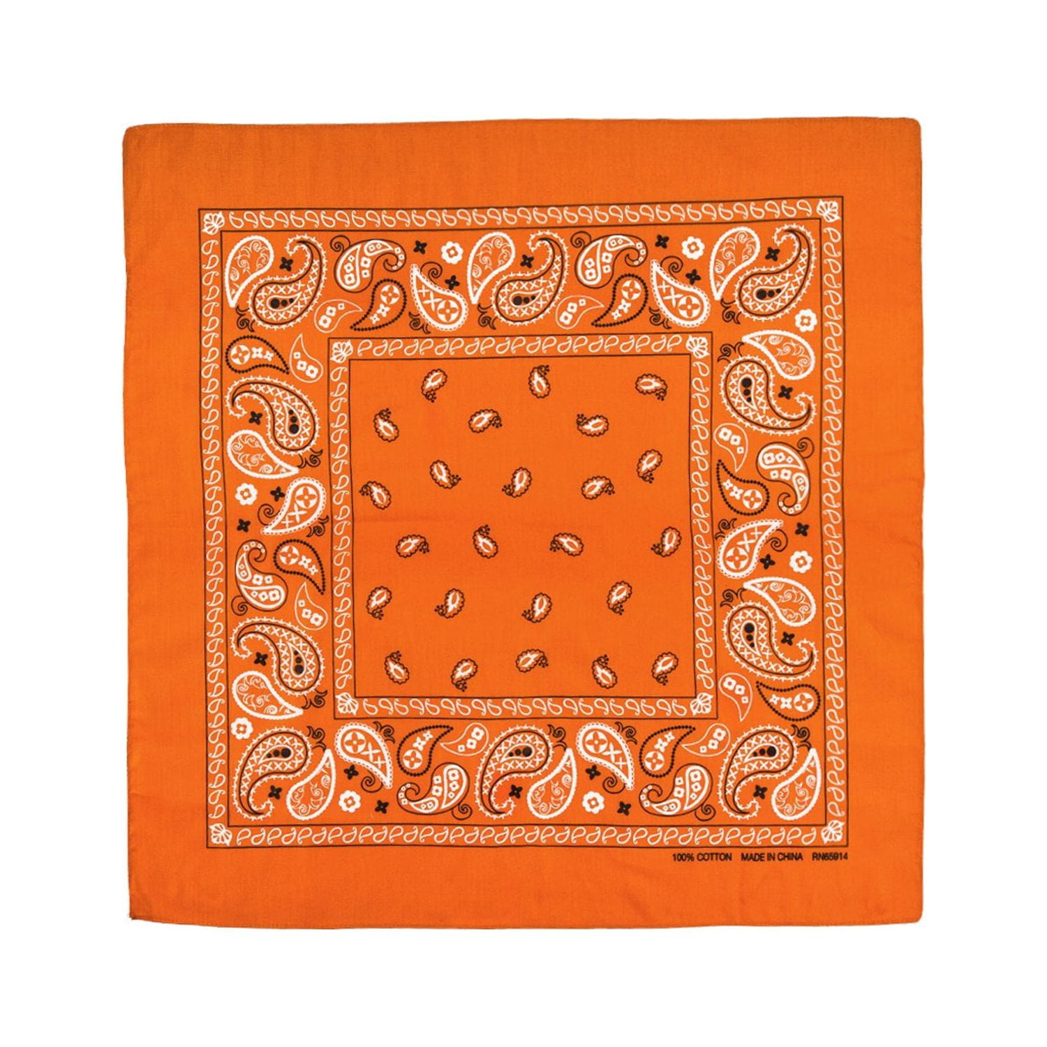 DailyWear 100% Cotton Paisley Bandanas 22