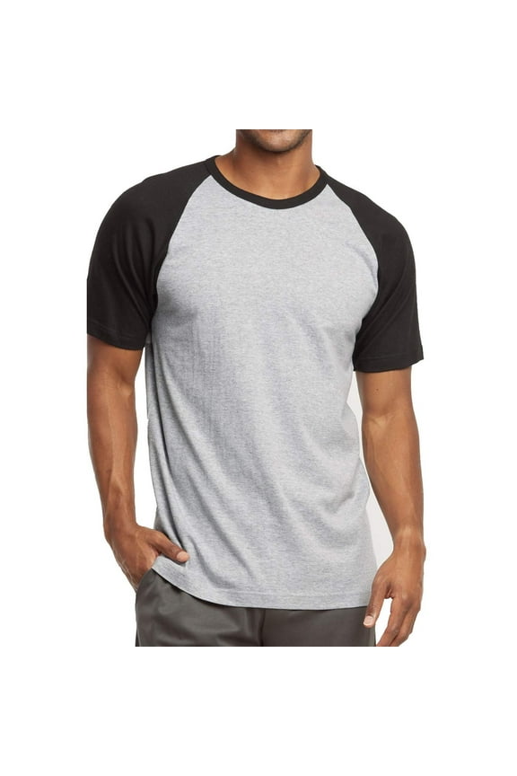 Men's 3X Large Casual Short Sleeve Baseball T-Shirt