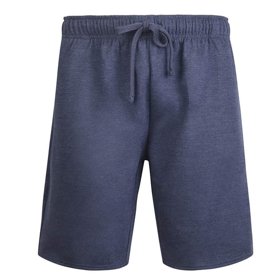 DailyWear Mens Casual Lightweight Fleece SweatShorts, Workout Running Shorts Denim, Small