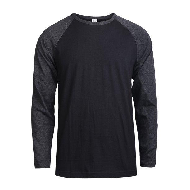 Dailywear Mens Casual Long Sleeve Plain Baseball Cotton T Shirts C Gr