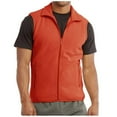thumbnail image 1 of DailyWear Mens Full-Zip Plush Polar Fleece Vest, 1 of 4