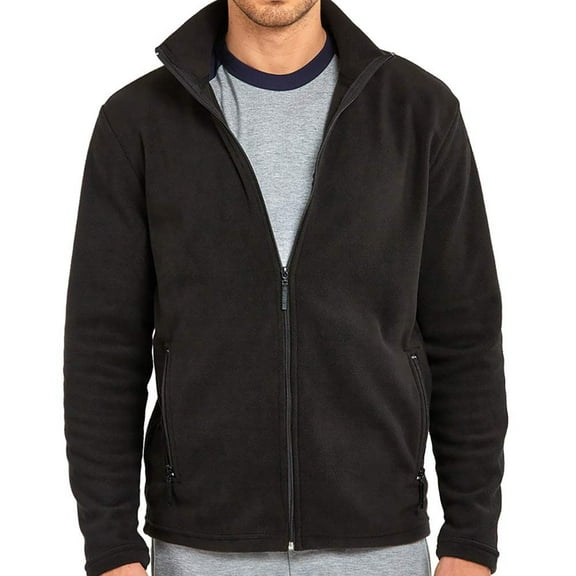DailyWear Mens Full-Zip Polar Fleece Jacket